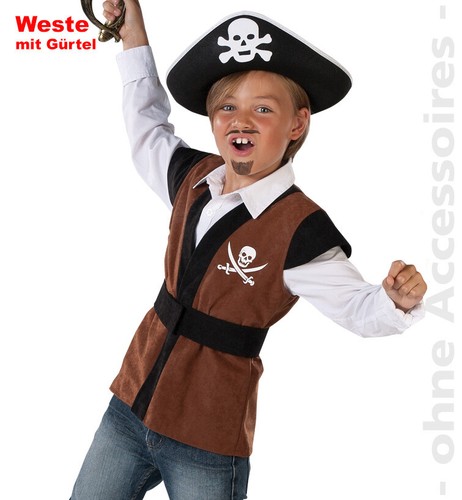 Kinder piraten weste - kinder,