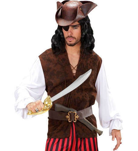Piratenhemd mit weste pirat - piratenhemd,