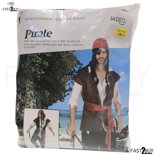 Jadeo piratenkostüm für - piratenkostüm,