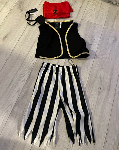 Piraten komplettkostüm - h&m,